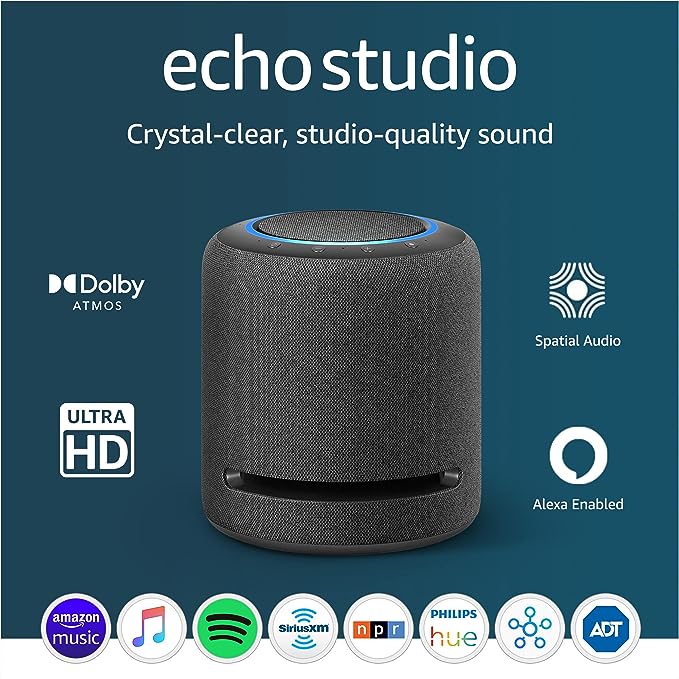 Amazon Echo Studio (1st generation), Our best-sounding Alexa